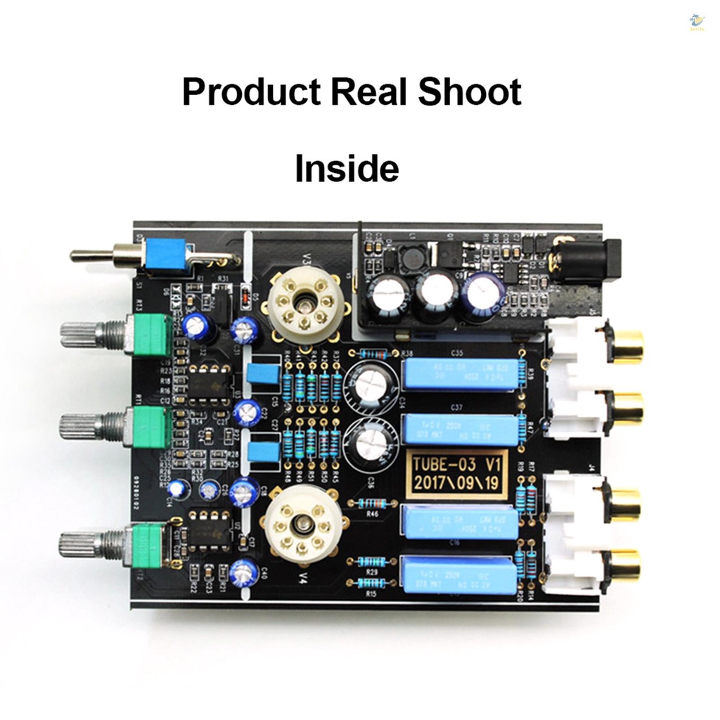 Bộ Khuếch Đại Âm Thanh hifi fx-audio tube-03 mini 6k4 Phích Cắm uk