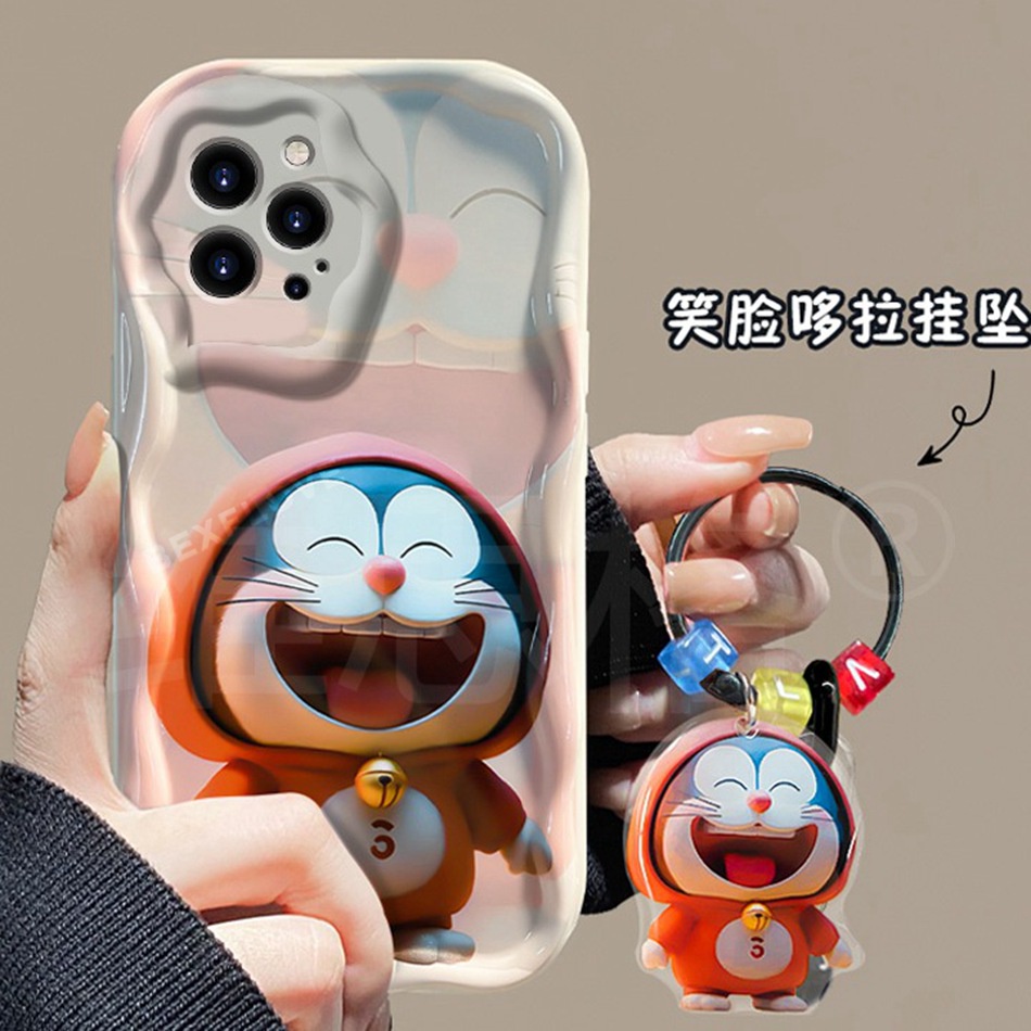 Doraemon Ốp Điện Thoại Silicon Mềm Chống Sốc Cho iphone 15 12 11 14 13 pro max xr x 15pro xs max 7plus 8plus
