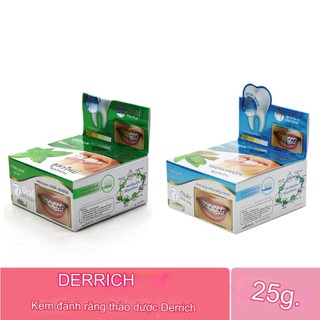 Kem Đánh Răng Cho Người Niềng Răng Derrich Toothpaste Oral Herbal 25g.