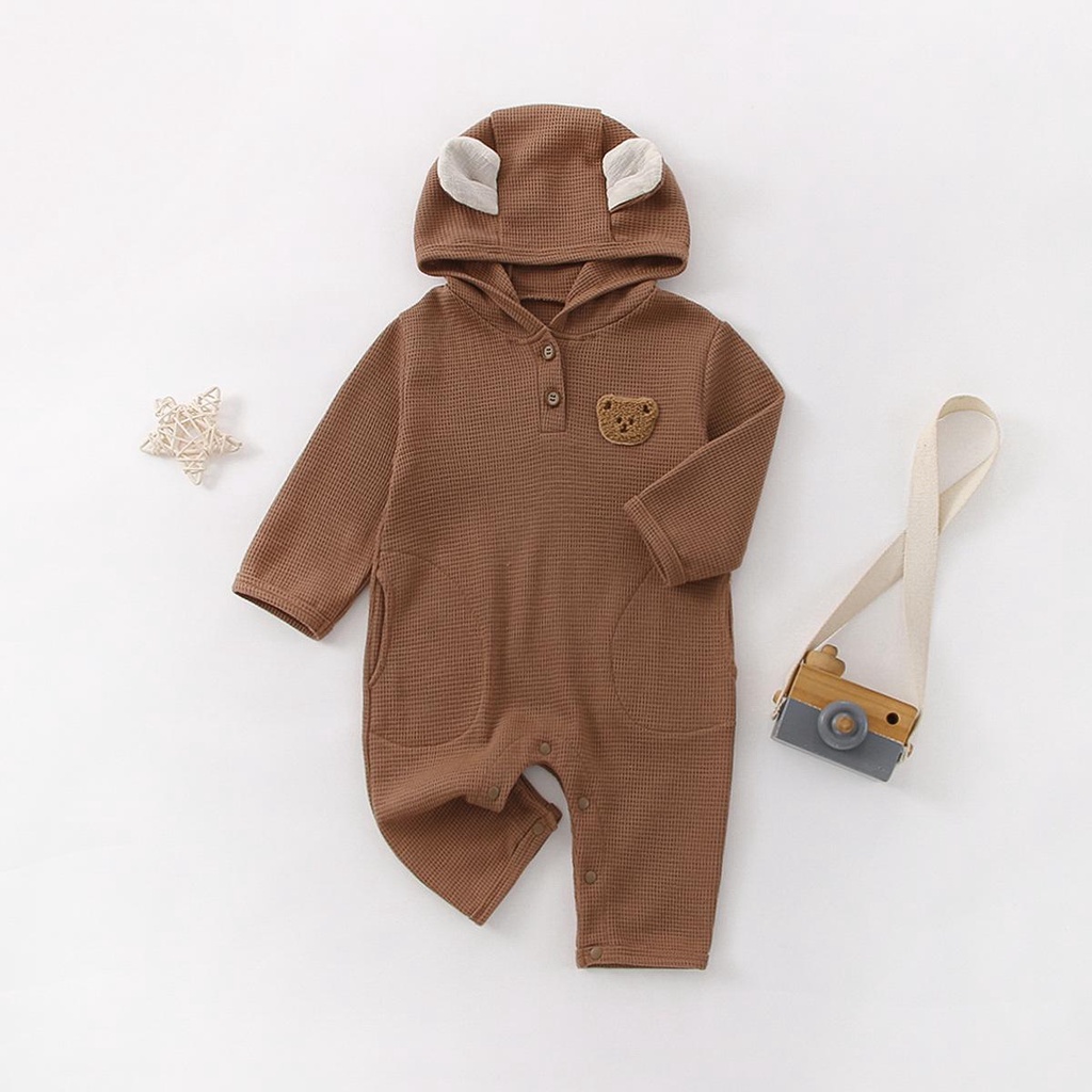 Bộ body dài tay bodysuit áo liền quần bộ đồ liền thân Babyshop88 cho bé trai bé gái M5.10.23-2
