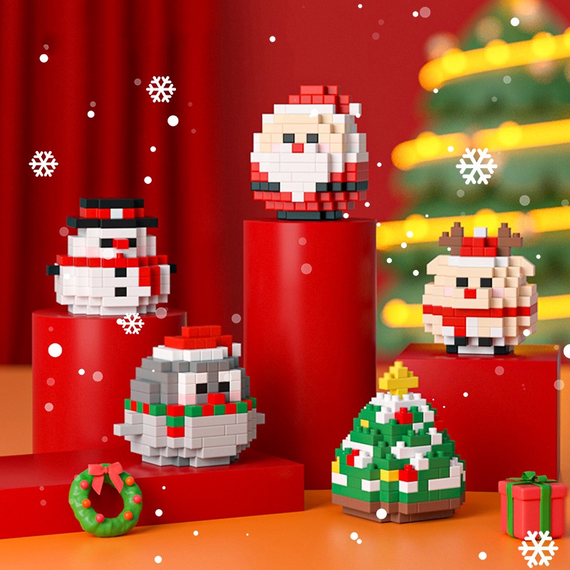 Đồ Chơi Xếp Hình lego Ông Già Noel Vui Nhộn Cho Bé YK