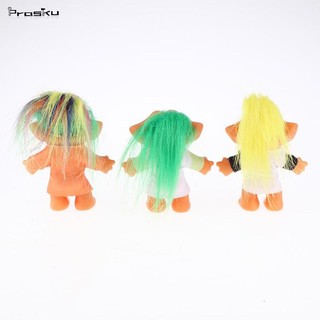 [prasku] Đồ Chơi Nhà Tắm Búp Bê Troll Mini Cổ Điển