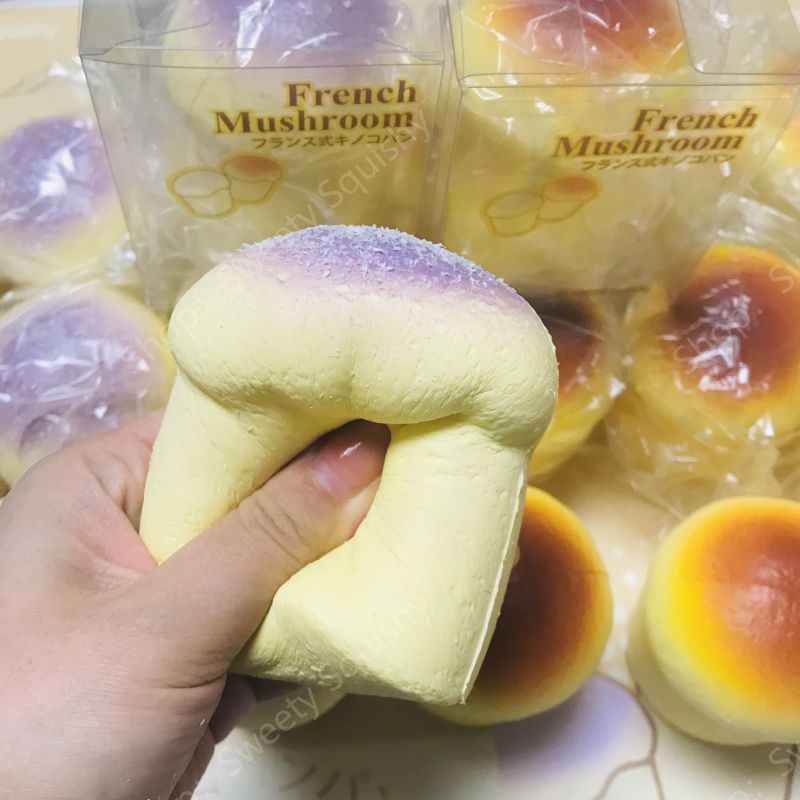 Đồ Chơi Nắn Bóp Đàn Hồi Giảm Stress Hình Nấm