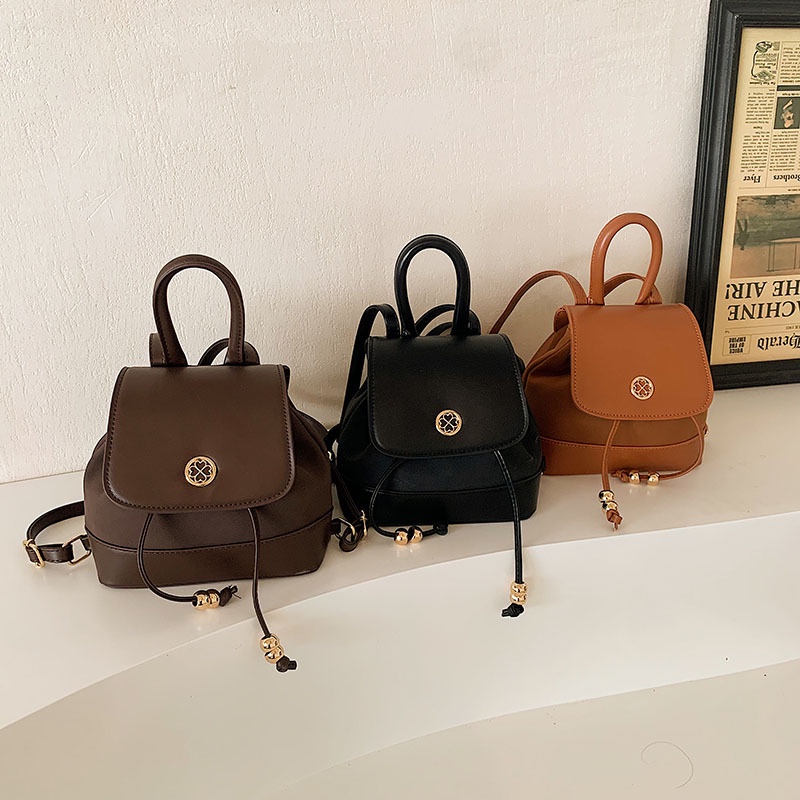 Deere jack Ba Lô Rút Dây Phong Cách Âu Mỹ Cổ Điển Dễ Thương Dành Cho Nữ Sinh