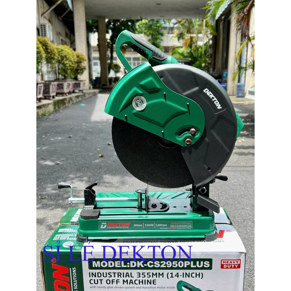 Máy cắt sắt DEKTON DK-355- công suất 2800w- chính hãng 2023 chính hãng sỉ lẻ
