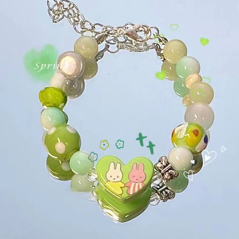 Vòng Đeo Tay Hình Chú Heo Dễ Thương Dành Cho Bạn Gái