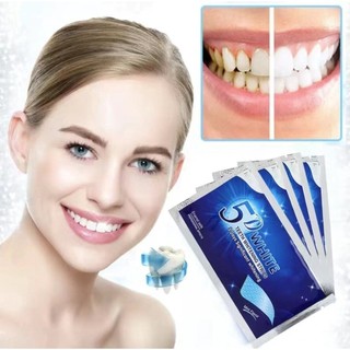 Miếng dán làm trắng răng 5d lâu trôi