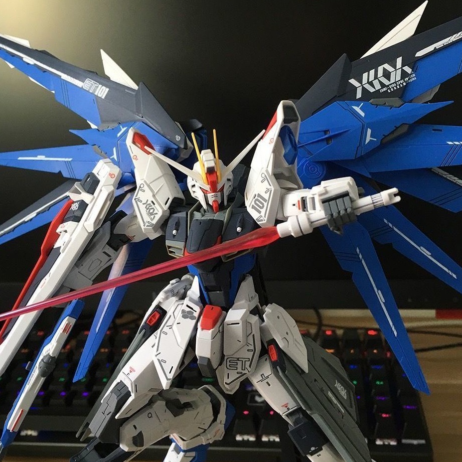 Mô Hình Lắp Ráp MG Gundam Freedom 6650 - Mô Hình Gumdam Lắp Ráp Tặng ô tô