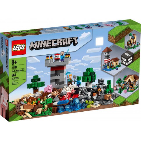 LEGO MINECRAFT 21161 Bộ Lắp Ráp Minecraft Sáng Tạo