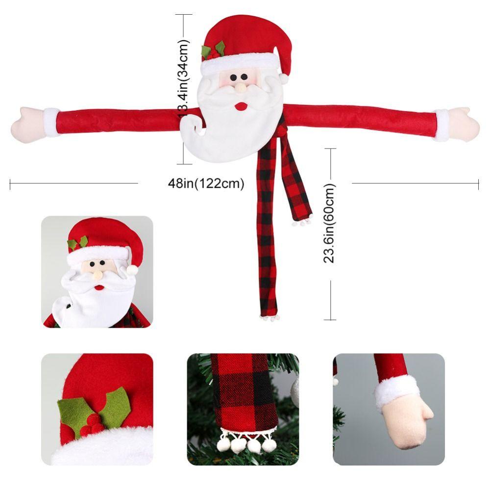 Phụ Kiện Trang Trí Cây Thông Giáng Sinh Hình Ông Già noel