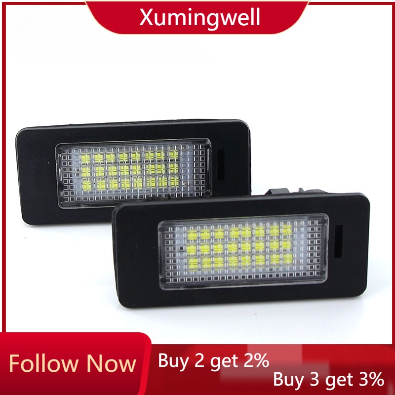 Set 2 Đèn led canbus Gắn Biển Số Xe Hơi bmw e60 Cho bmw e39 m5 e70 e71 x5 x6 e60 m5 e90 e92 e93