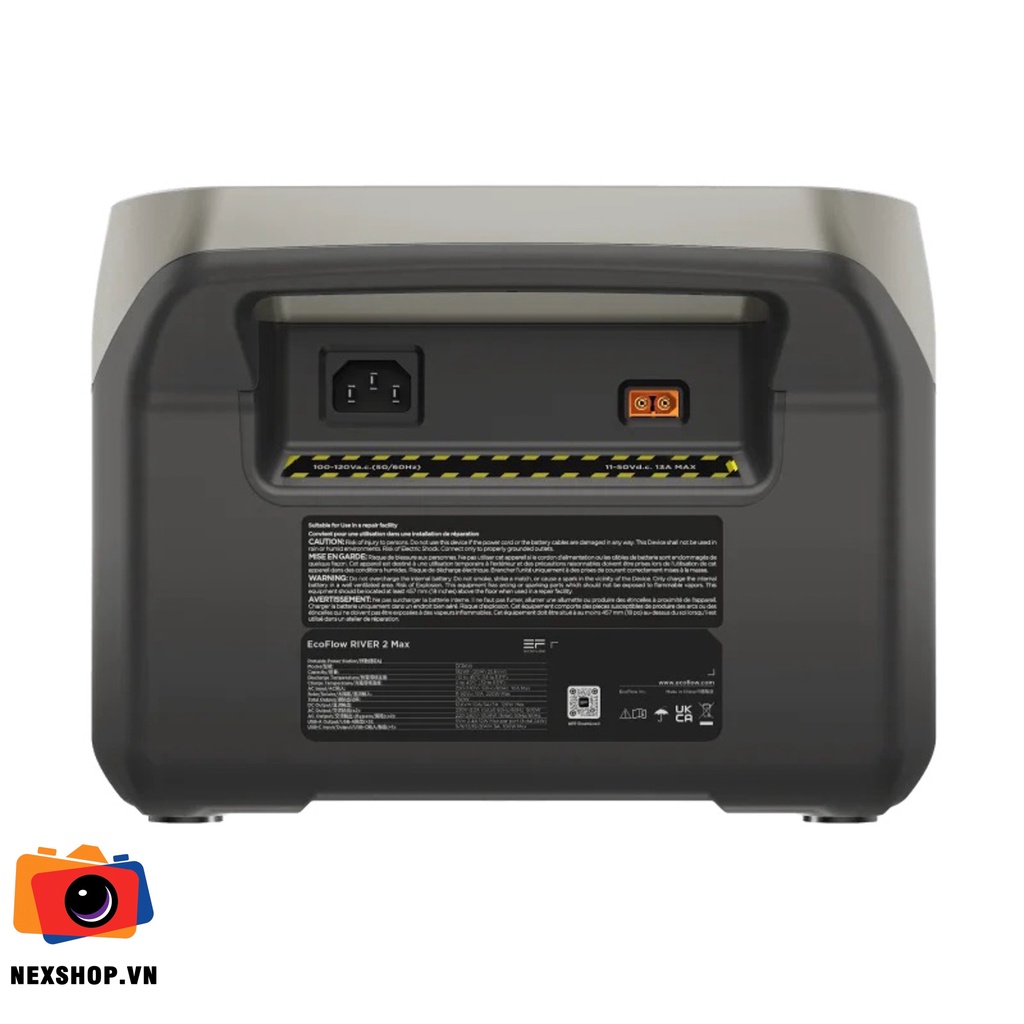 Trạm điện di động EcoFlow River 2 Max 512Wh 140,000mah | Hàng chính hãng | FullVAT | Bảo hành chính hãng 5 năm
