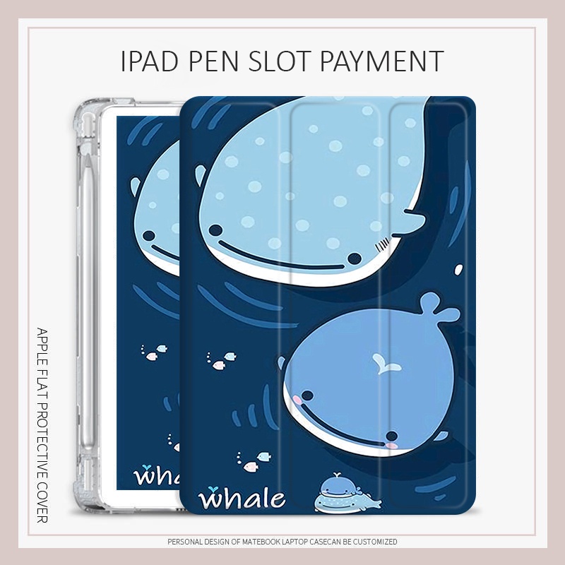 Bao Da Máy Tính Bảng Có Túi Khí Và Ngăn Đựng Bút Cho ipad mini 4 / 5 / 6 air 1 / 2 / 3 / 4 / 5 pro 1