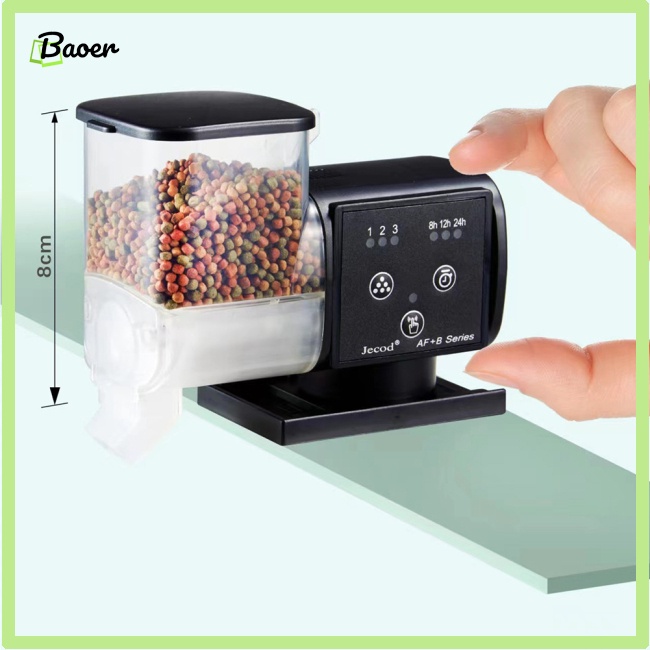 Máy Cho Cá Ăn Tự Động Thông Minh Dung Tích Lớn 500 Phút 100%