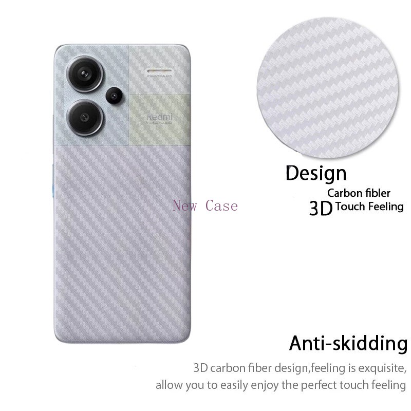 1-3 Miếng Dán Bảo Vệ Mặt Sau Cho xiaomi redmi note 13 pro plus note13pro + redminote 13pro + 5g 2023