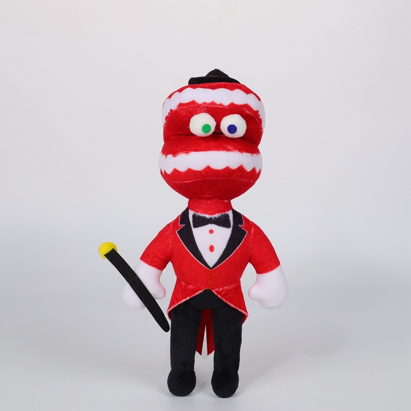 The Amazing Digital Circus Anime Gấu Bông Đồ chơi nhồi bông Mềm Mại Hình Rạp Xiếc Kỹ Thuật Số Làm Quà Giáng Sinh Cho Bé