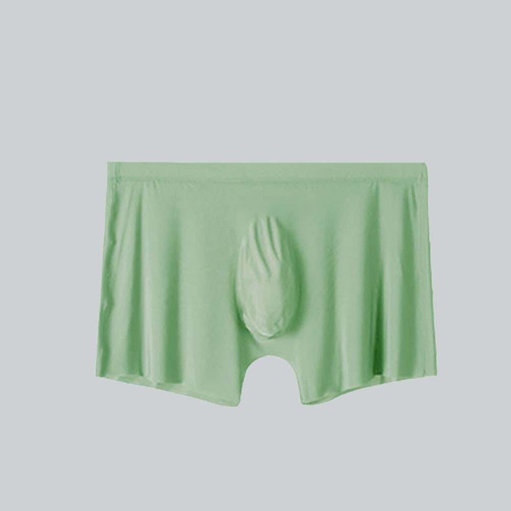 Quần Lót boxer Vải Lụa Lạnh Mềm Mại Thoáng Mát Cho Nam