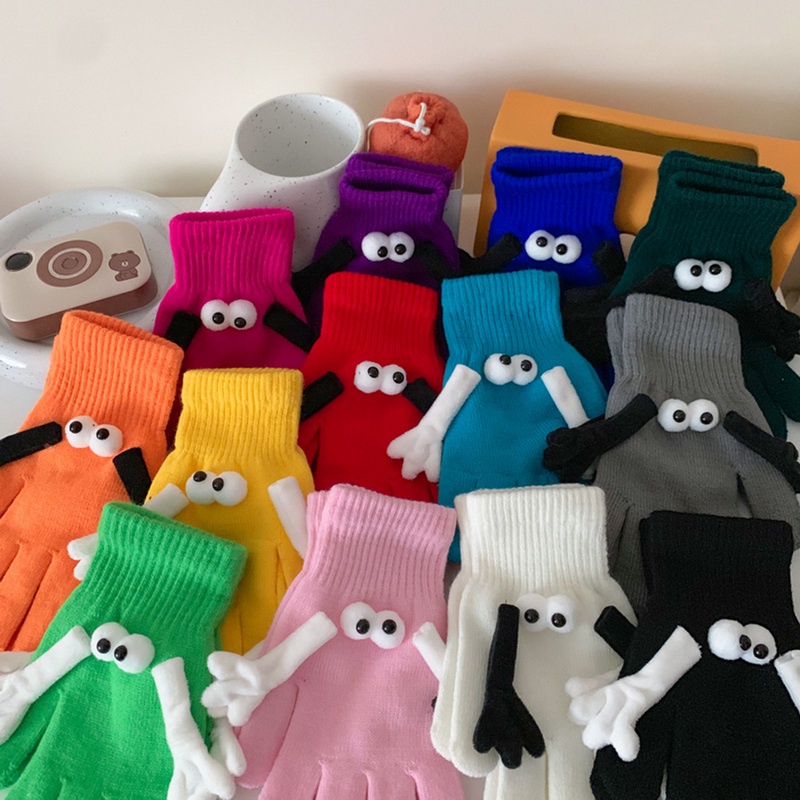 Găng Tay Thu Đông Giữ Ấm Hình Cá Mập Hoạt Hình Dễ Thương Cho Bé Trai Và Bé Gái