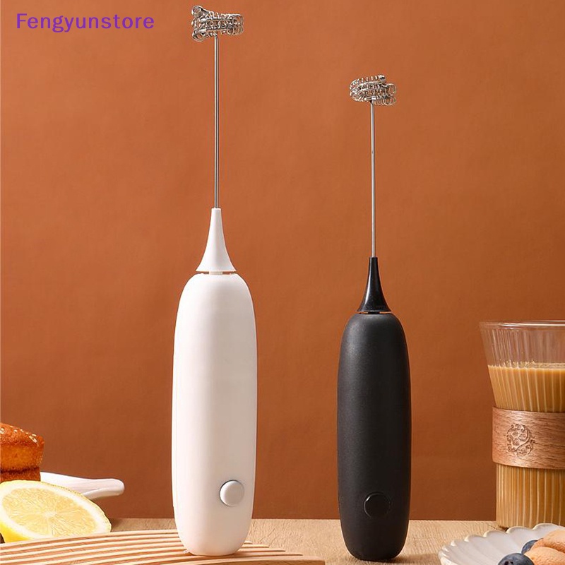 Feng Máy Đánh Trứng / Sữa Tạo Bọt Cà Phê Cầm Tay Không Dây mini Chạy Bằng Điện Dùng Trang Trí cappuccino vn