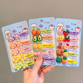 Set 5 Kẹp Tóc Dễ Thương Cho Bé Gái