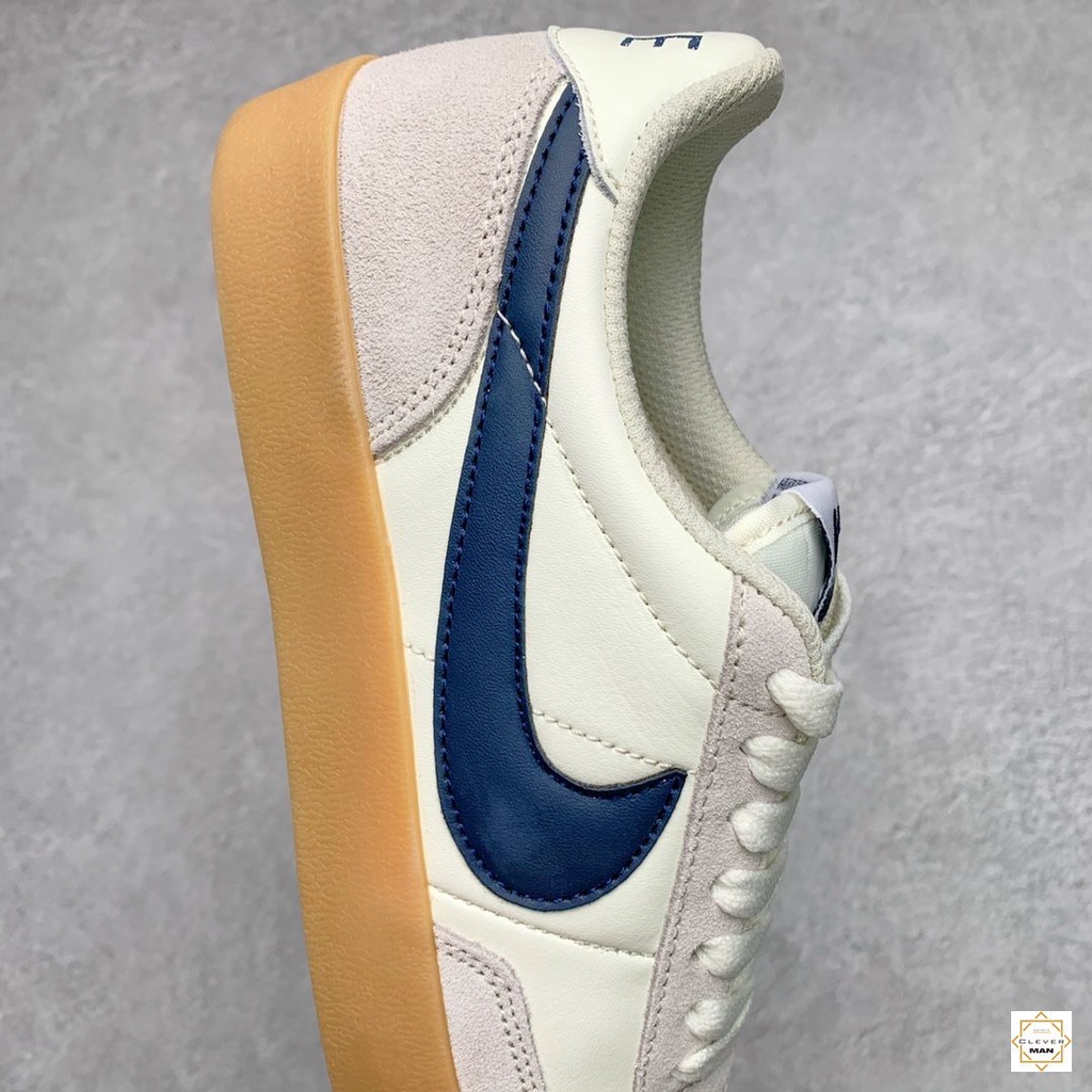 Giày Thể Thao Nk Killshot 2 Midnight Navy Màu Trắng Kem Logo Xanh Navy Vintage Cực Đẹp Cho Cả Nam Và Nữ