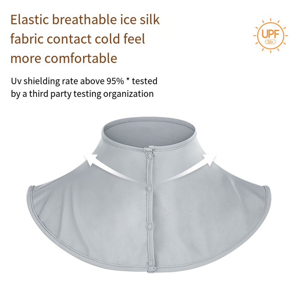 Ttygj Khăn Choàng Cổ Và Vai Bằng Lụa Lạnh Mỏng Chống Nắng Chống Tia uv Thời Trang Mùa Hè Dành Cho Bạn Nữ