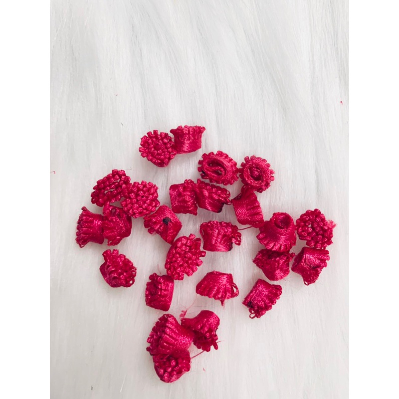 Hoa ruy băng trang trí,nhuỵ hoa ruy băng,hoa ruy băng Patch Sticker dán ủi may lên quần áo, hình may hình ủi lên quần áo