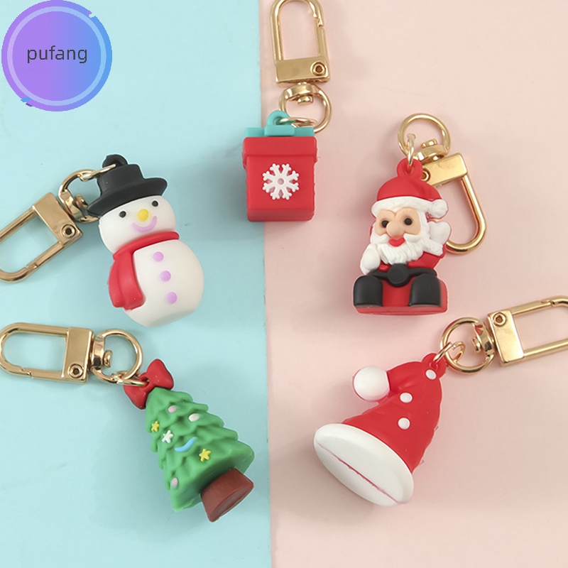 Pufang Móc Khóa Hình Ông Già Noel Găng Tay Dễ Thương vn