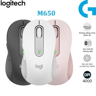 Chuột không dây Logitech M650 Signature - hàng chính hãng