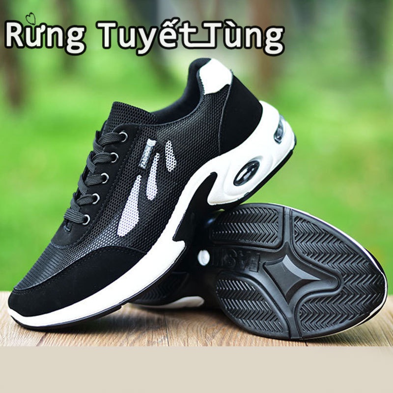 SHANMUSENLIN☘Giày Thể Thao Nam Thời Trang Hàn Quốc