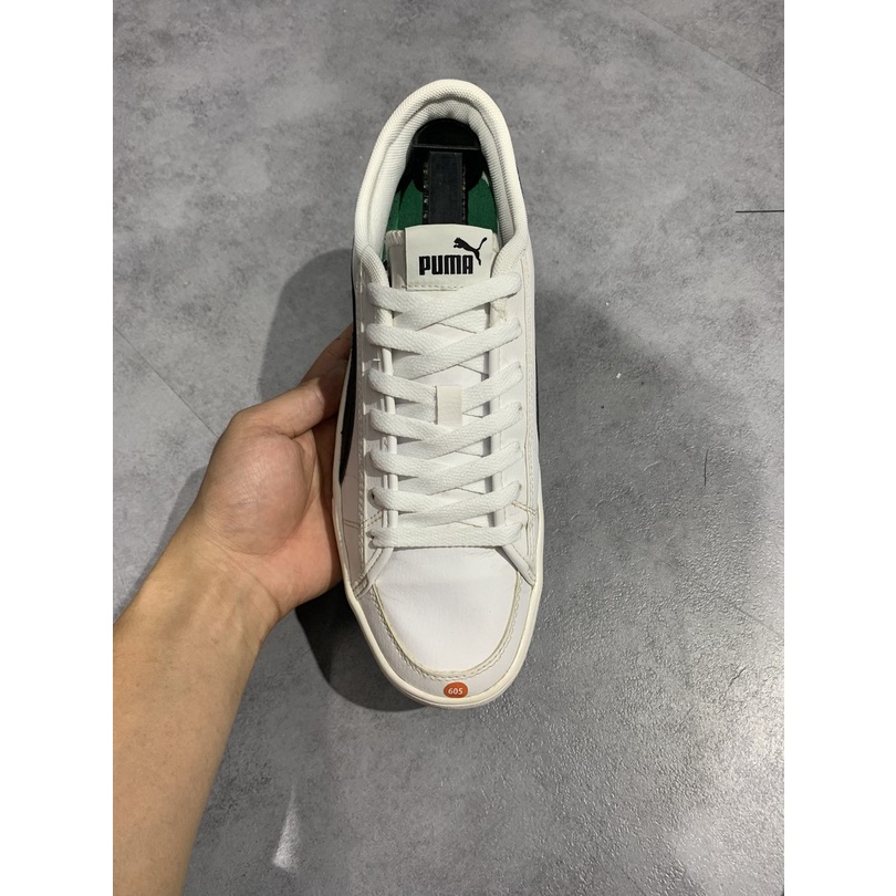 2hand giày  PUMA Smash v2 Vulc SL White Black 367308 02 SIZE 41 9342