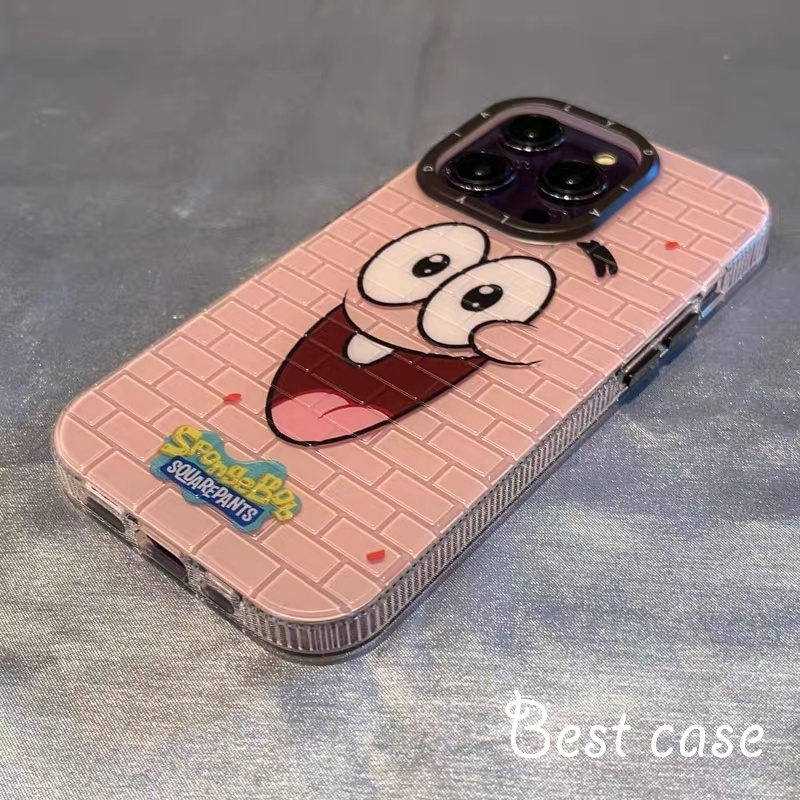 Ốp Điện Thoại Họa Tiết Viên Gạch Cho iphone 14 13 12 11 pro max Hoạt Hình