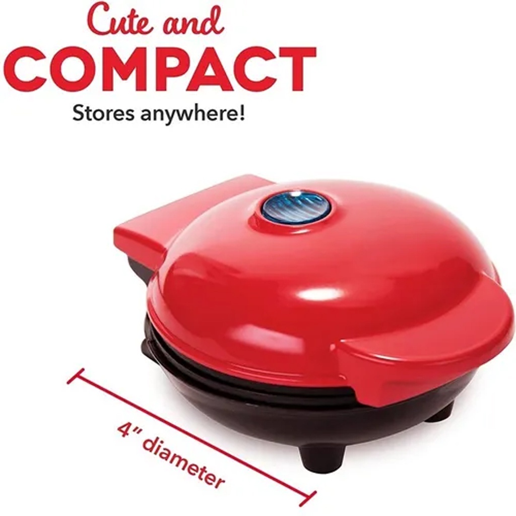 Máy Làm Bánh Waffle Hình Tròn / Trái Tim Máy Nướng Bánh Mini Máy Nướng Bánh Mì Gia đình Máy Nướng Bánh Sandwich Máy Nướng Bánh Mì