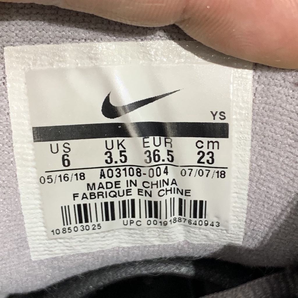 2hand Giày Nike M2K Tenko Atmosphere Grey AO3108-004 SIZE 36.5 PVN9851