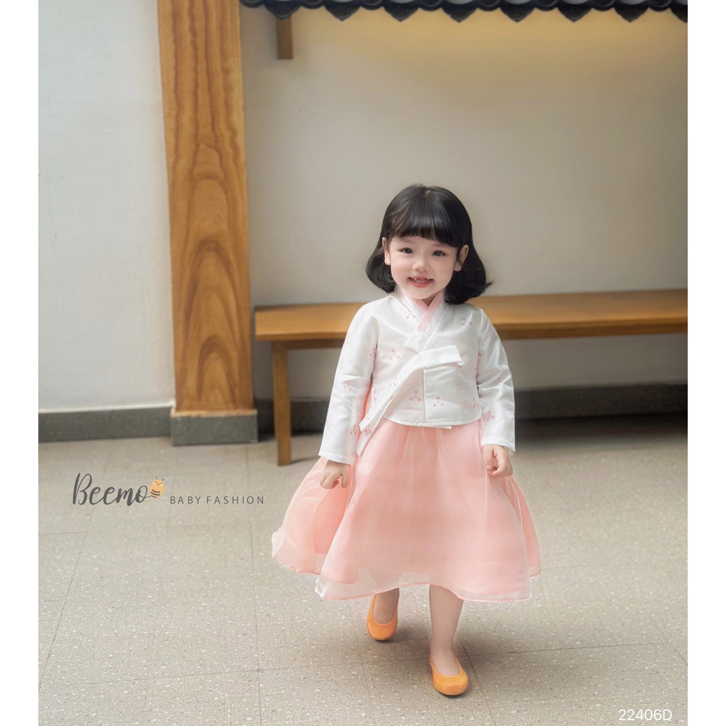 VÁy hanbok siêu đẹp cho bé