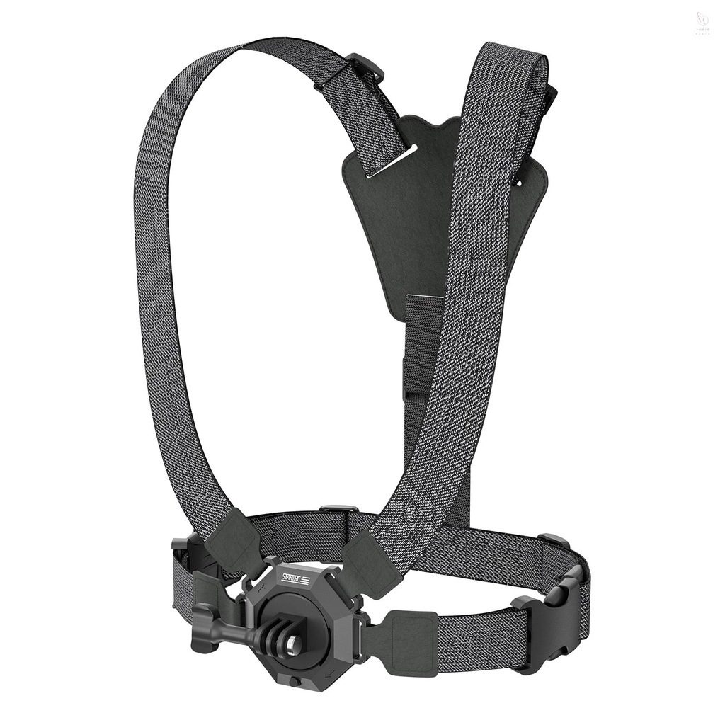 K&F CONCEPT STARTRC Magnetic Quick Release Chest Strap Mount Adjustable Chest Harness Belt with Gopro Adapter Replacement for  Hero11/10/9/8/7/6/5/4 Insta360 Action Pocket Cam