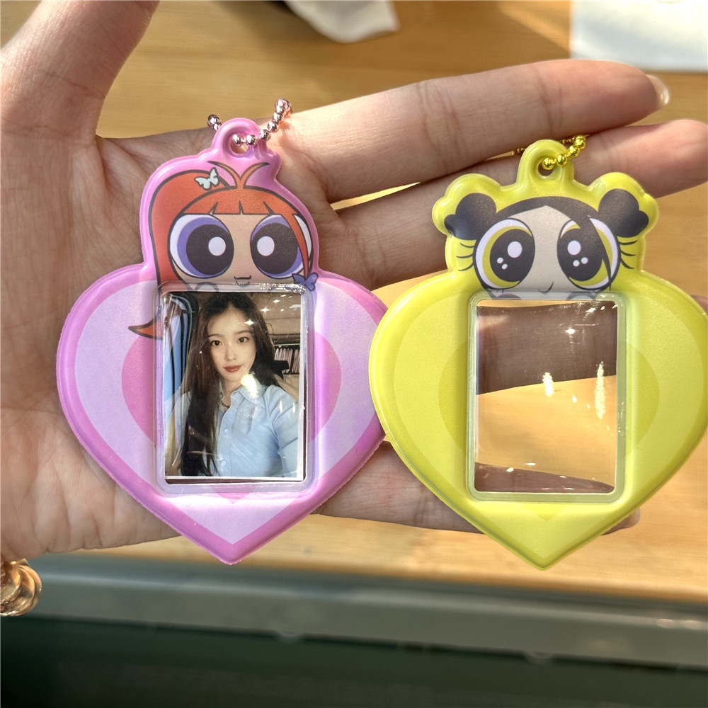 Móc Khóa Hình Các Thành Viên Nhóm Nhạc kpop newjeans powerpuff 1 inch Dễ Thương