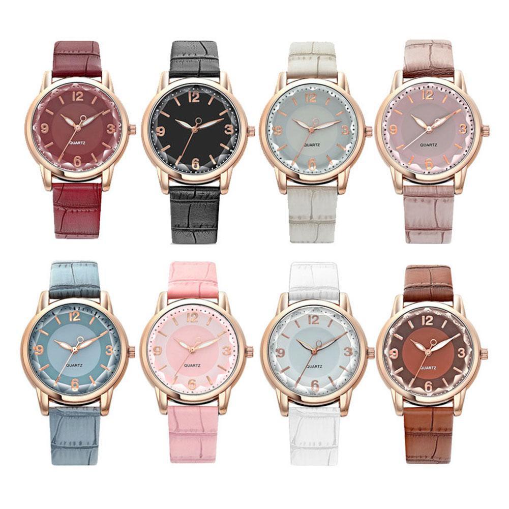 1 Đồng Hồ quartz Kim Loại Hai Màu Sáng Tạo g3t7