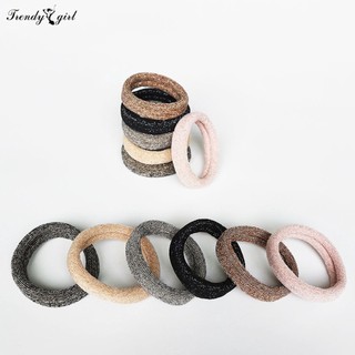 Dây buộc tóc 5cm bản rộng co giãn màu sắc tinh khiết độ co giãn cao