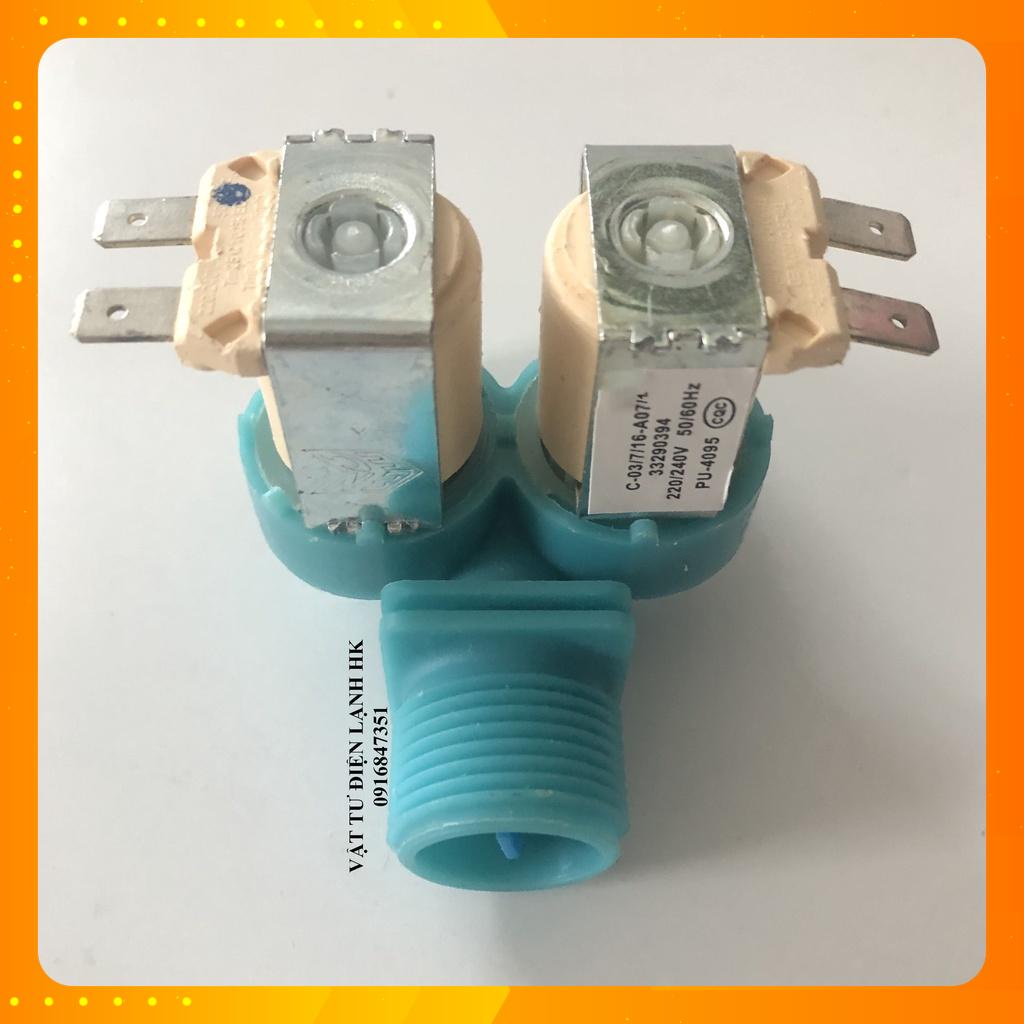 Van cấp nước đôi máy giặt samsung, van điện từ mg sámung 2 cổng hai cửa hàng Xịn