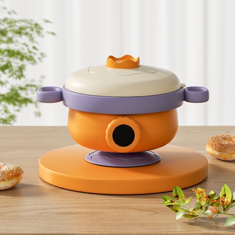 Bát Ăn Giữ Nhiệt Bằng Thép Không Gỉ 316 400ml Có Màn Hình Hiển Thị Nhiệt Độ