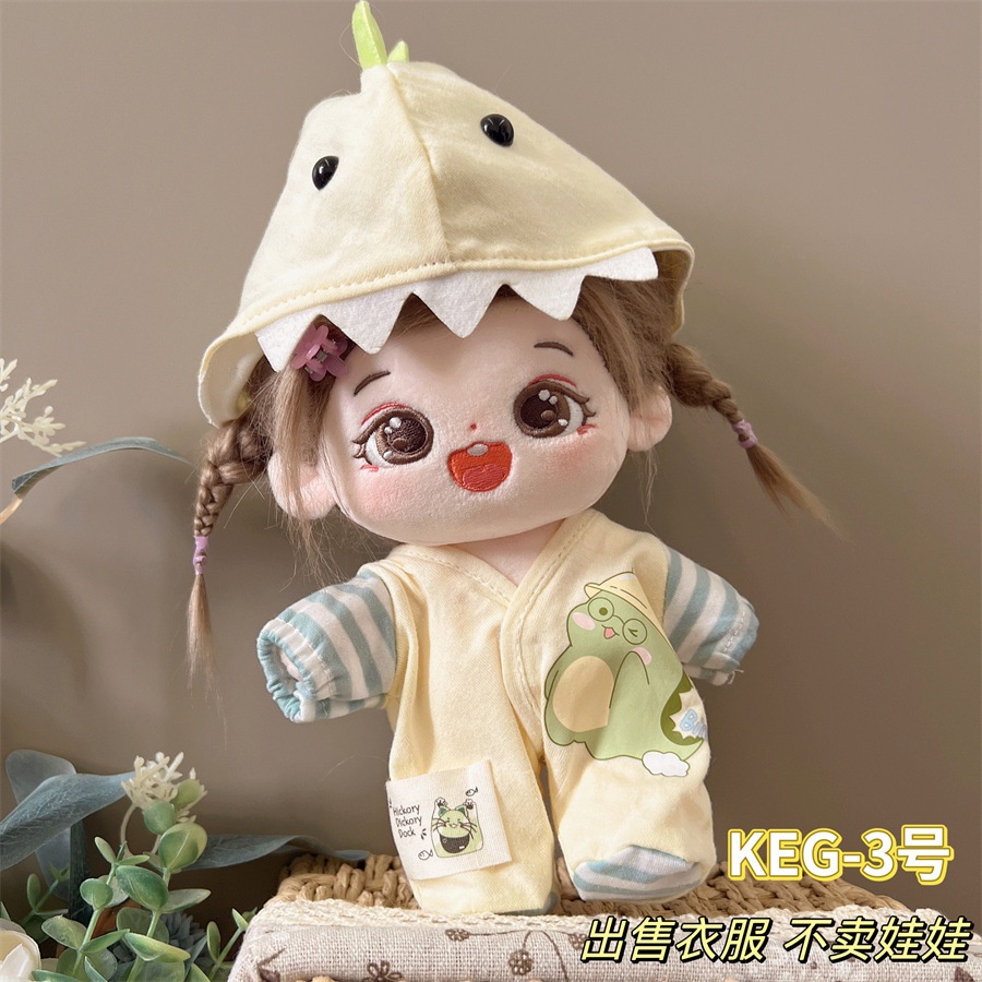 Mới Bộ Quần Áo cotton Thời Trang Cho Búp Bê 20cm