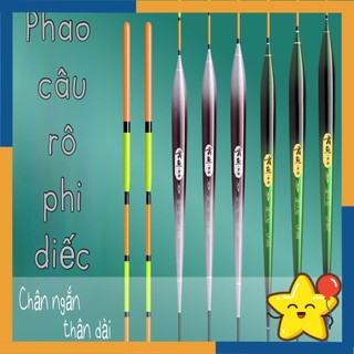 [Tặng chân cắm] Phao câu đài nano LF cao cấp chuyên cá rô siêu nhạy Đồ Câu Cao Cấp