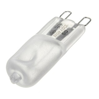 1 pc g9 halogen light bulb super bright 230v 40w 3000k warm white lights
