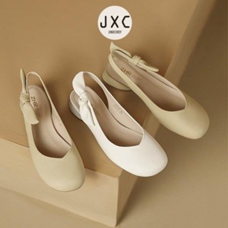 JINxCHOYGiày Sandal Da PU Đế Dày Mềm Mại Thời Trang Mùa Hè Dành Cho Nữgiày búp bê nữ dép nữ