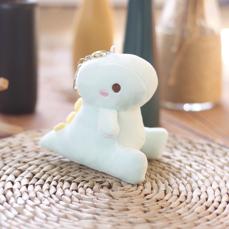 Thú Nhồi Bông Hình Khủng Long Đang Ngồi Dễ Thương 12cm
