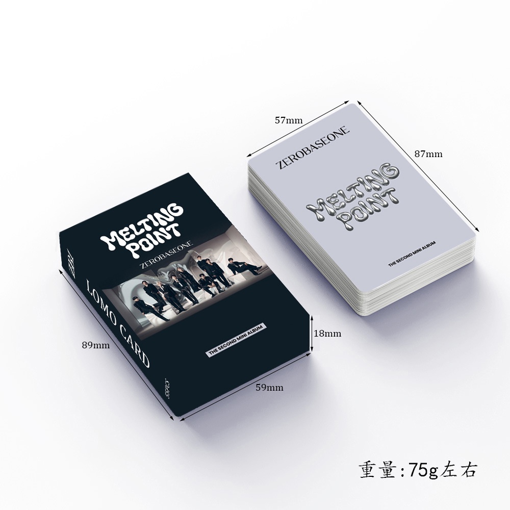 Hộp album Ảnh 55 Lá lomo card Nhóm Nhạc kpop zb1