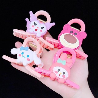 Sanrio Kẹp Tóc Hình Thỏ Con Hoạt Hình Xinh Xắn Cho Bé Gái