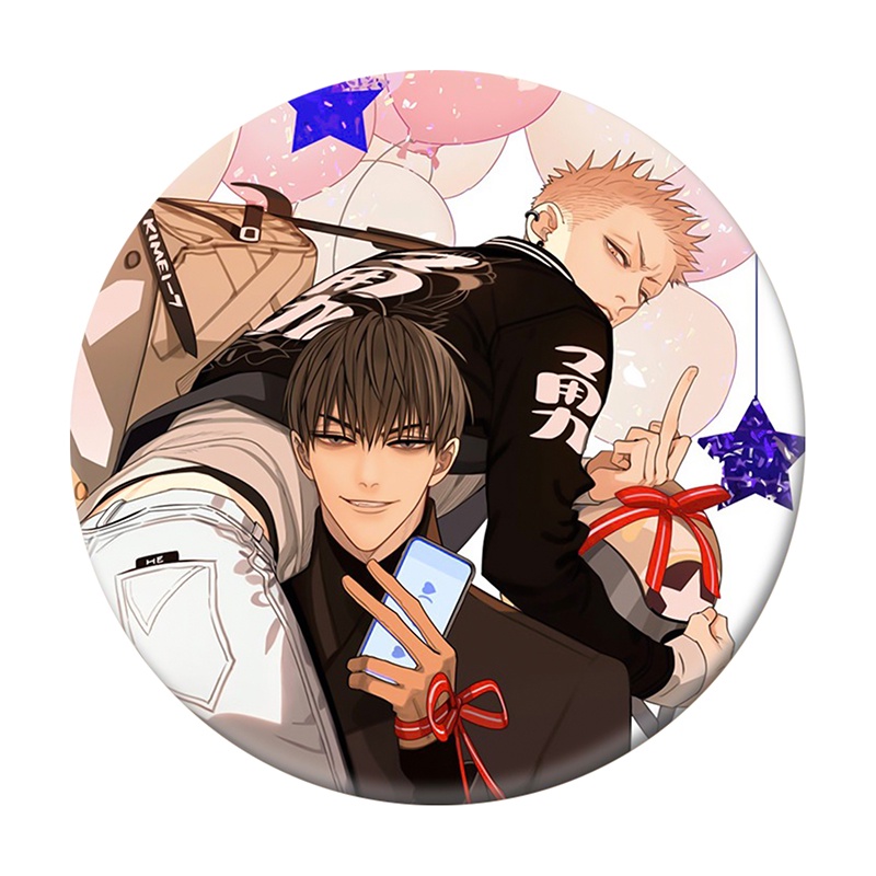 1 Huy Hiệu Tròn Bằng Thiếc 58mm In Hình anime i9 day