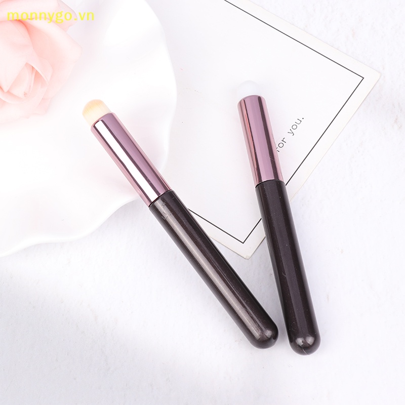 Monnygo Cọ Trang Điểm Môi mini Đầu Tròn Tự Nhiên Chuyên Nghiệp vn